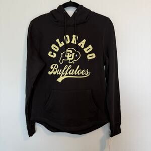 Colorado Buffaloes Colosseum Black Hoodie Sweatshirt Women’s Size S New NWT